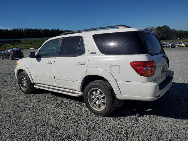 5TDZT34A24S206510 - 2004 TOYOTA SEQUOIA SR5 WHITE photo 2