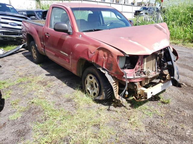 5TENX22N98Z517380 - 2008 TOYOTA TACOMA RED photo 4