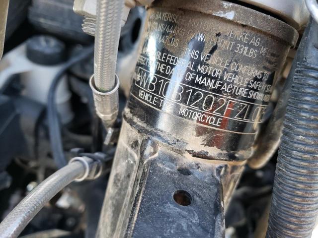 WB10B1202FZL07569 - 2015 BMW F800 GS WHITE photo 10