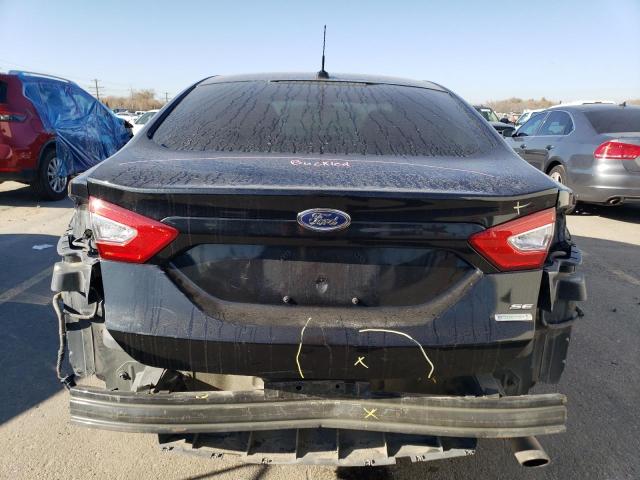 3FA6P0HR3DR169787 - 2013 FORD FUSION SE BLACK photo 6