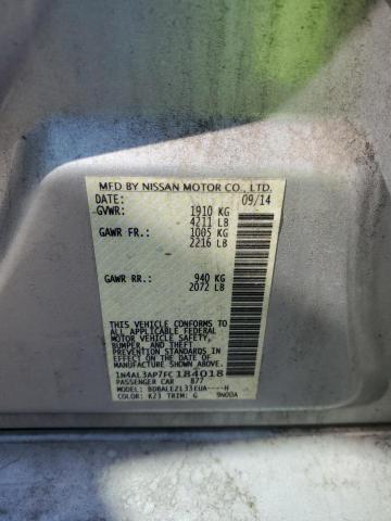 1N4AL3AP7FC184018 - 2015 NISSAN ALTIMA 2.5 SILVER photo 12