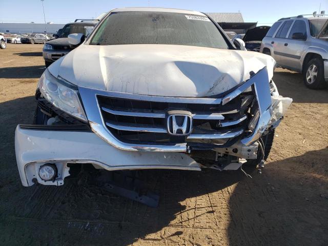 5J6TF1H56DL000830 - 2013 HONDA CROSSTOUR EXL WHITE photo 5