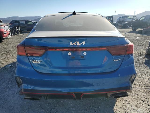 3KPF44AC8PE609840 - 2023 KIA FORTE GT BLUE photo 6