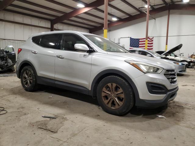 5XYZT3LB2DG062089 - 2013 HYUNDAI SANTA FE S SILVER photo 4