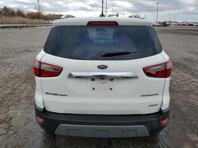 MAJ6S3KLXLC359586 - 2020 FORD ECOSPORT TITANIUM WHITE photo 6