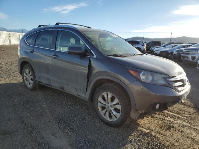 5J6RM4H71CL051363 - 2012 HONDA CR-V EXL GRAY photo 4