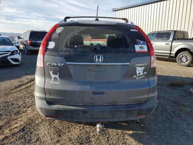 5J6RM4H71CL051363 - 2012 HONDA CR-V EXL GRAY photo 6