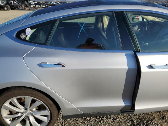 5YJSA1H11EFP53800 - 2014 TESLA MODEL S Gümüş foto 10
