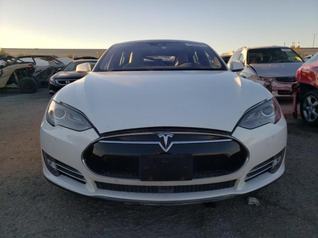 5YJSA1E20FF116363 - 2015 TESLA MODEL S WHITE photo 5