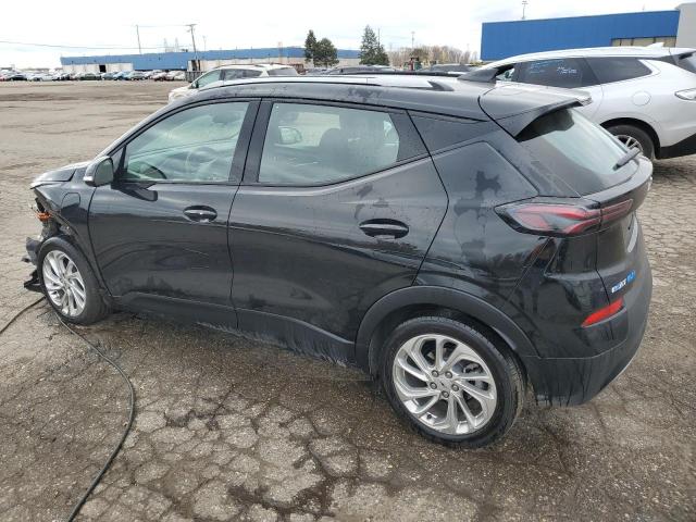 1G1FY6S07P4144675 - 2023 CHEVROLET BOLT EUV LT BLACK photo 2