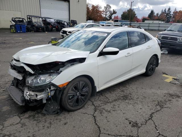 SHHFK7H63KU417783 - 2019 HONDA CIVIC EX WHITE photo 1