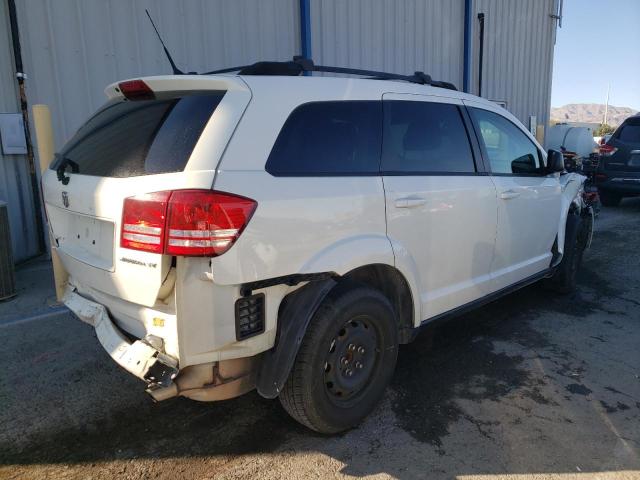 3D4PG4FB4AT182206 - 2010 DODGE JOURNEY SE WHITE photo 3