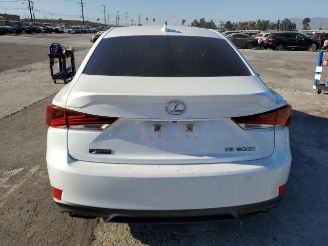 JTHBA1D24H5040442 - 2017 LEXUS IS 200T WHITE photo 6