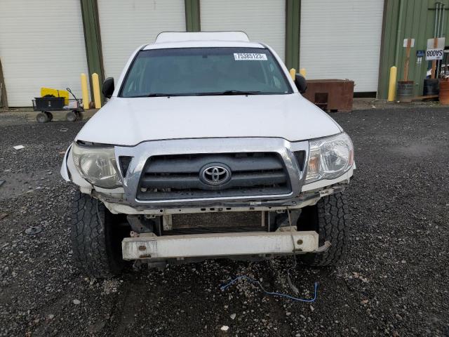 5TEUU42N18Z563513 - 2008 TOYOTA TACOMA ACCESS CAB თეთრი ფოტო 5