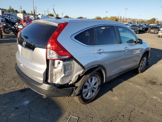 2HKRM3H70EH525035 - 2014 HONDA CR-V EXL SILVER photo 3