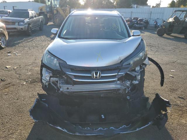 2HKRM3H70EH525035 - 2014 HONDA CR-V EXL SILVER photo 5