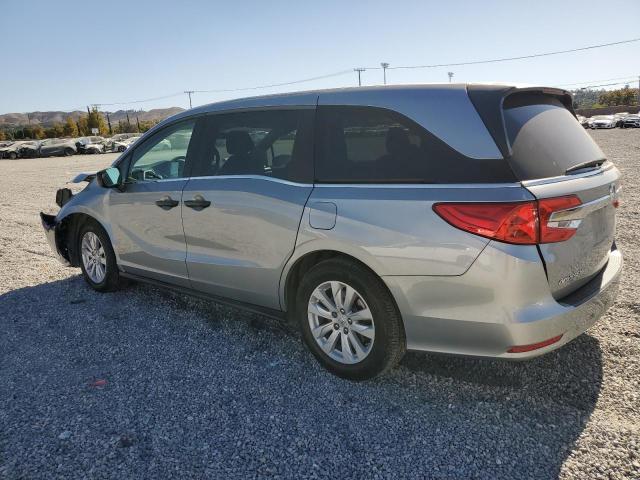 5FNRL6H26LB025966 - 2020 HONDA ODYSSEY LX SILVER photo 2