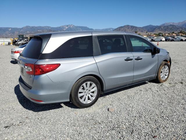 5FNRL6H26LB025966 - 2020 HONDA ODYSSEY LX SILVER photo 3