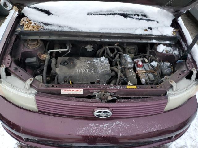 JTLKT324564051288 - 2006 TOYOTA SCION XB BURGUNDY photo 11