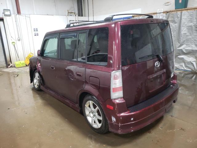 JTLKT324564051288 - 2006 TOYOTA SCION XB BURGUNDY photo 2