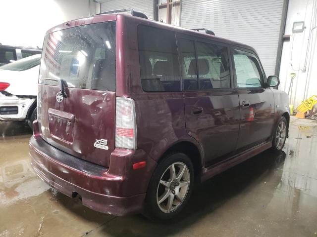 JTLKT324564051288 - 2006 TOYOTA SCION XB BURGUNDY photo 3