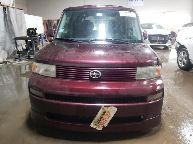 JTLKT324564051288 - 2006 TOYOTA SCION XB BURGUNDY photo 5