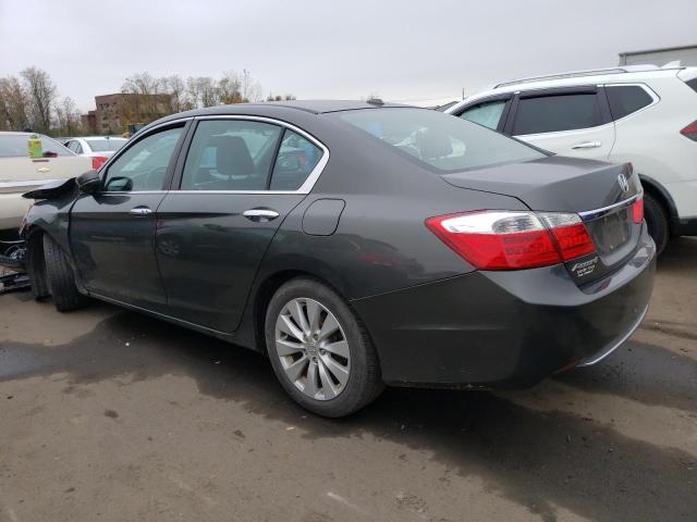 1HGCR2F84DA200571 - 2013 HONDA ACCORD EXL GRAY photo 2