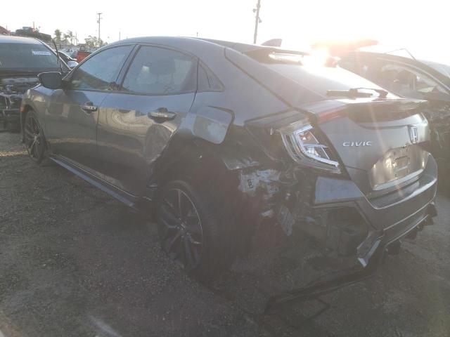 SHHFK7H43LU409330 - 2020 HONDA CIVIC SPORT ნაცრისფერი ფოტო 2