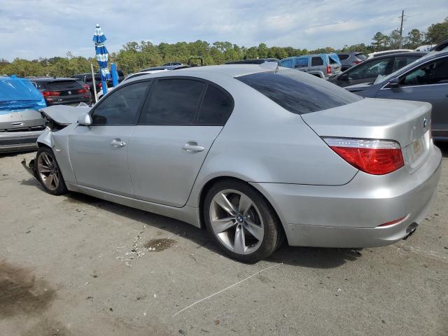 WBANU53588CT17515 - 2008 BMW 528 I SILVER photo 2