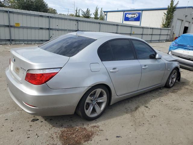 WBANU53588CT17515 - 2008 BMW 528 I SILVER photo 3