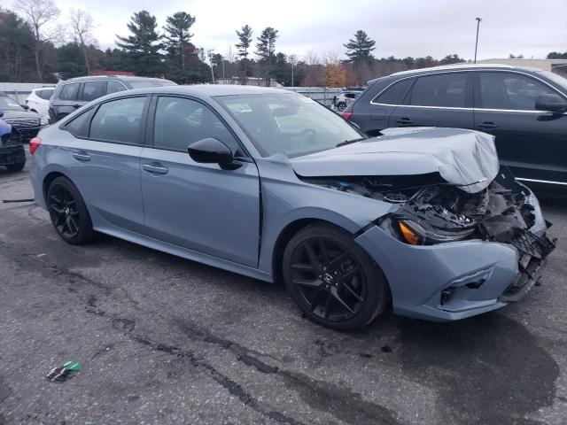 2HGFE2F5XNH556105 - 2022 HONDA CIVIC SPORT 灰色 照片 4