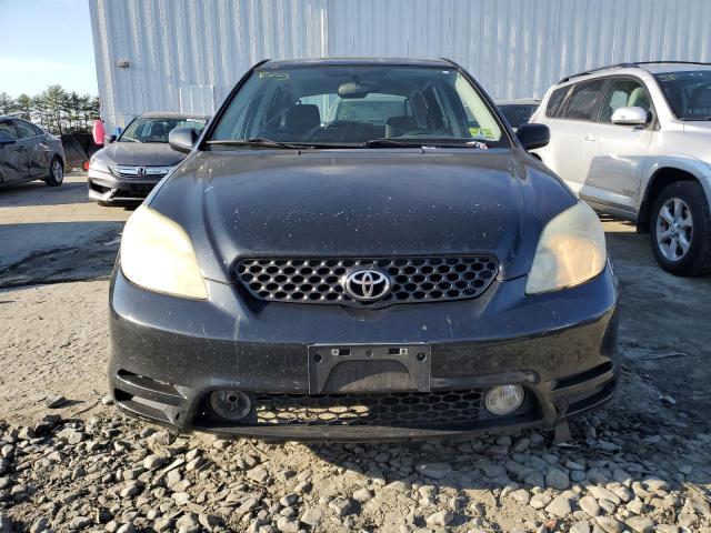 2T1KR32E04C203684 - 2004 TOYOTA COROLLA MA XR BLACK photo 5