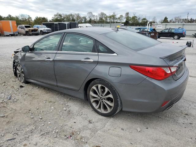 5NPEC4AC4EH886573 - 2014 HYUNDAI SONATA SE GRAY photo 2