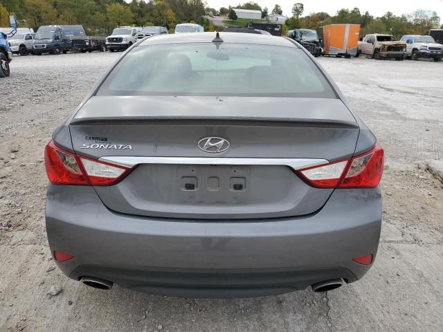 5NPEC4AC4EH886573 - 2014 HYUNDAI SONATA SE GRAY photo 6