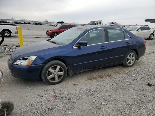 1HGCM56884A005119 - 2004 HONDA ACCORD EX BLUE photo 1