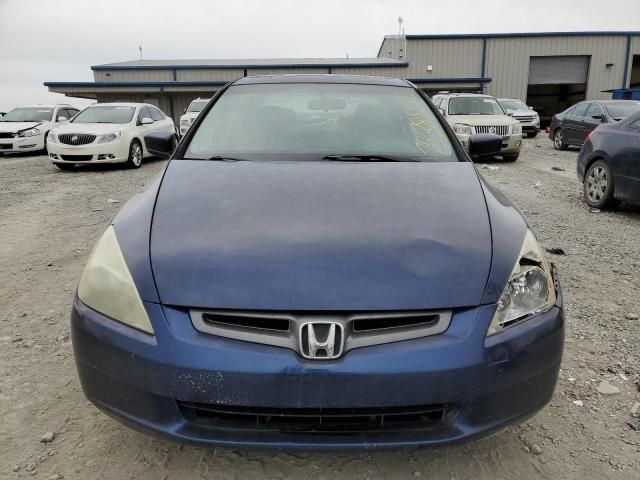 1HGCM56884A005119 - 2004 HONDA ACCORD EX BLUE photo 5