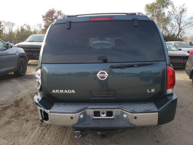 5N1AA08AX5N730082 - 2005 NISSAN ARMADA SE GREEN photo 6