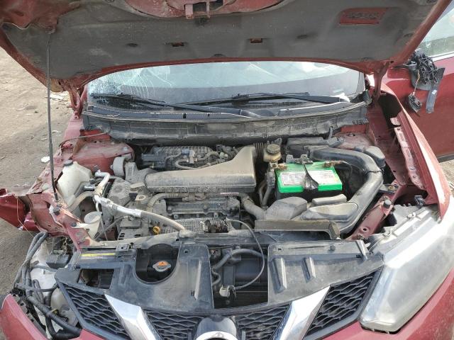 5N1AT2MV3FC845070 - 2015 NISSAN ROGUE S RED photo 12