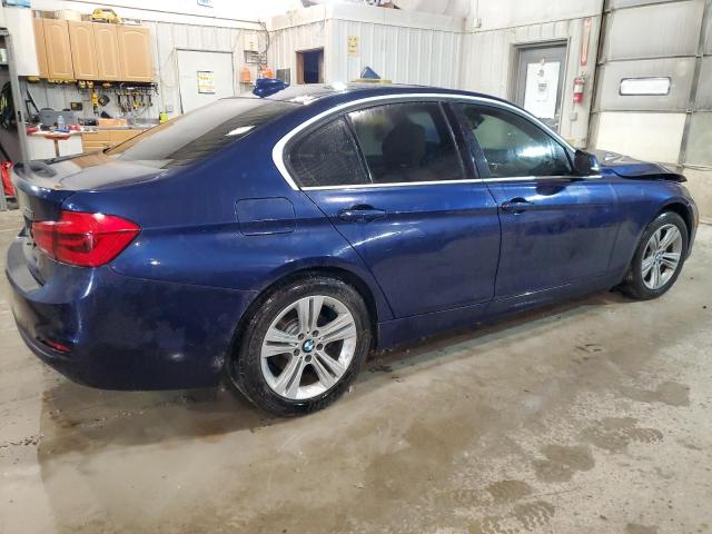 WBA8D9C3XHA011043 - 2017 BMW 330 XI BLUE photo 3