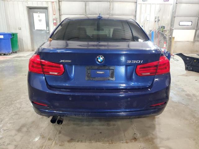 WBA8D9C3XHA011043 - 2017 BMW 330 XI BLUE photo 6