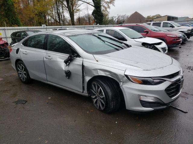 1G1ZG5ST6LF040407 - 2020 CHEVROLET MALIBU RS SILVER photo 4