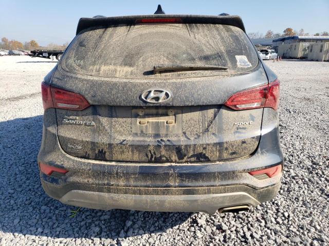 5NMZU3LB2HH011927 - 2017 HYUNDAI SANTA FE S BLUE photo 6