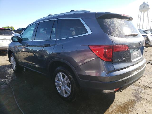 5FNYF6H13JB031067 - 2018 HONDA PILOT LX GRAY photo 2