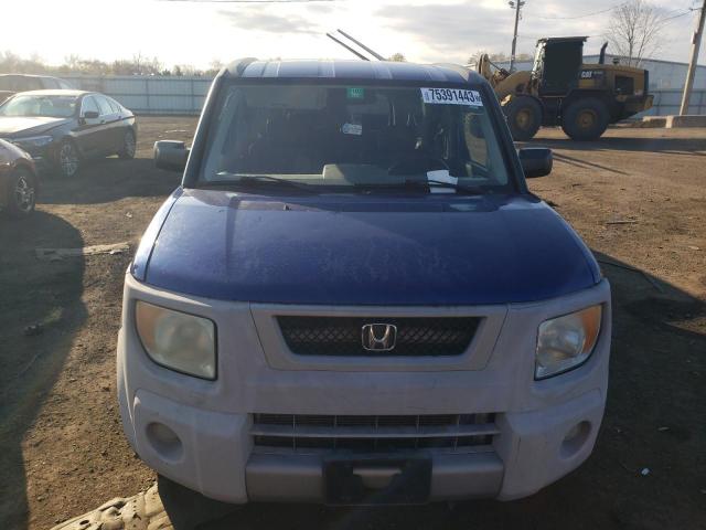 5J6YH28504L005088 - 2004 HONDA ELEMENT EX BLUE photo 5