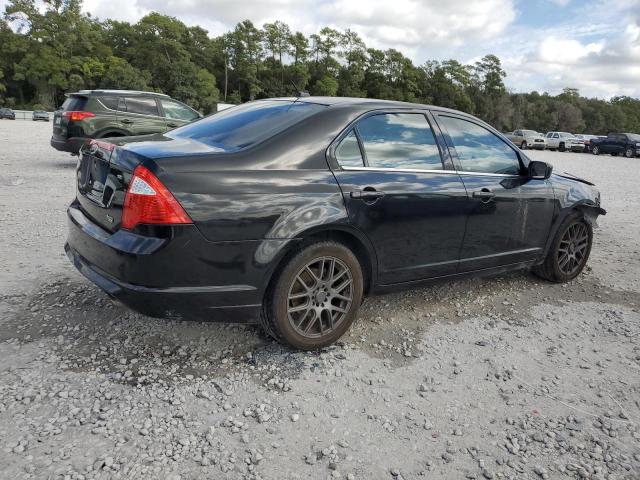 3FAHP0HG7AR430289 - 2010 FORD FUSION SE BLACK photo 3