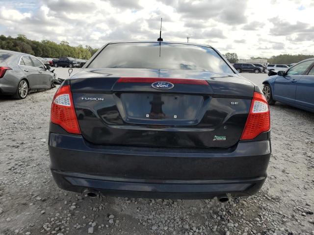 3FAHP0HG7AR430289 - 2010 FORD FUSION SE BLACK photo 6