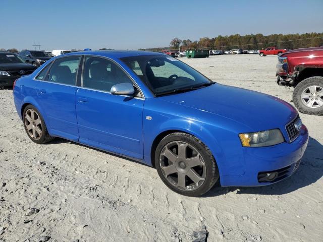 WAUPL58E24A143306 - 2004 AUDI S4 BLUE photo 4