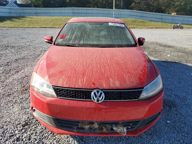 3VWDP7AJ7CM357512 - 2012 VOLKSWAGEN JETTA SE RED photo 5