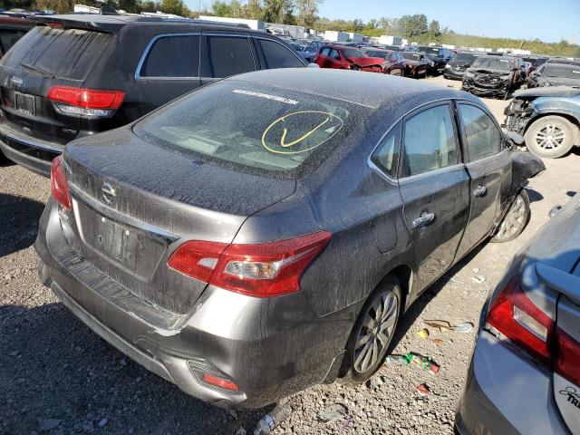 3N1AB7AP6KY422868 - 2019 NISSAN SENTRA S GRAY photo 3