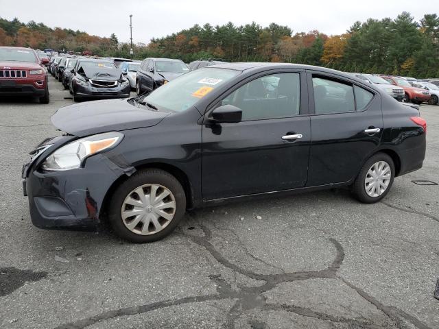 3N1CN7AP3HL827303 - 2017 NISSAN VERSA S BLACK photo 1